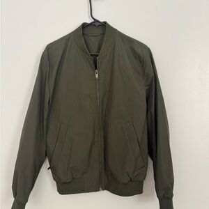 COS Olive Green Men’s Bomber Jacket - Small
